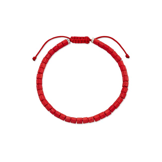 Oxidized Beaded Bracelet