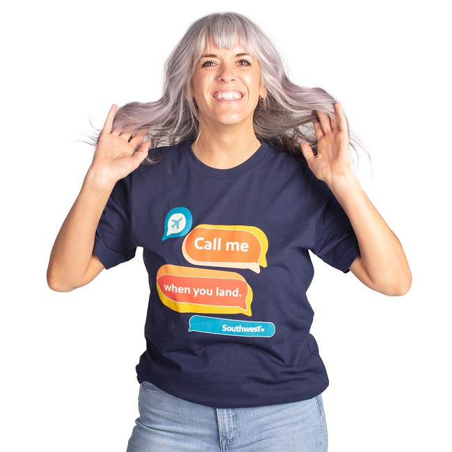 Call Me When You Land Tee
