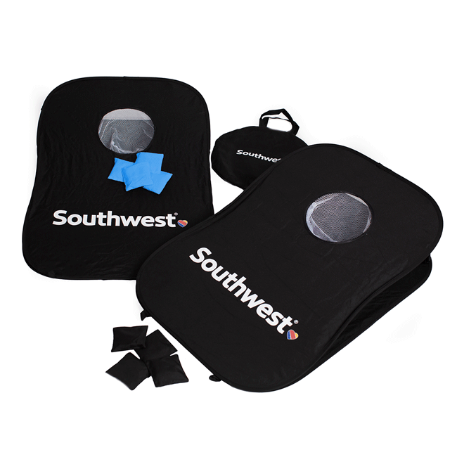 Portable Pop-up Cornhole Set