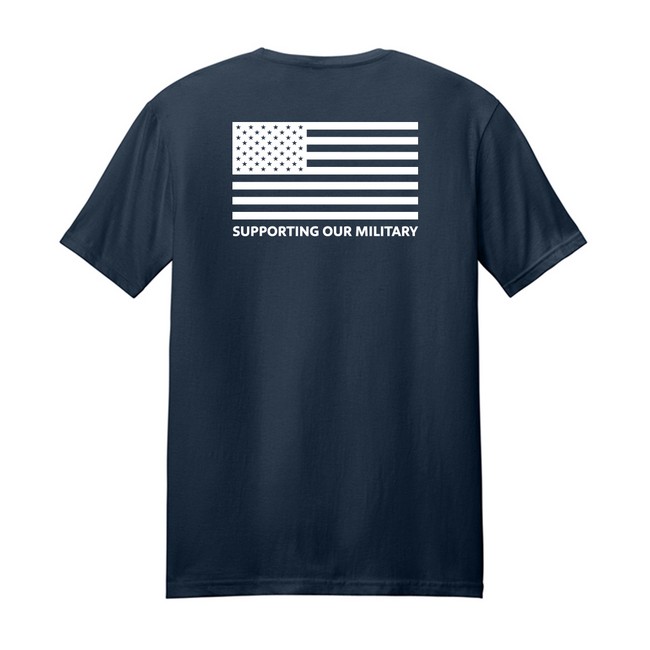 Navy Military T-Shirt