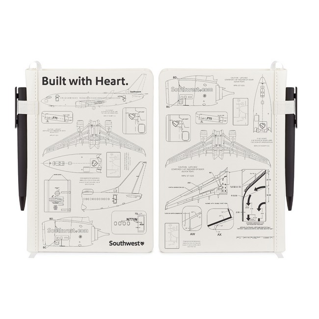 White Journal and Pen Set