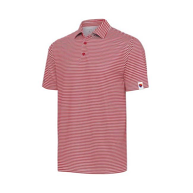 Red Stripe Polo