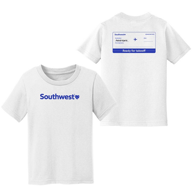 Boarding Pass Toddler Tee