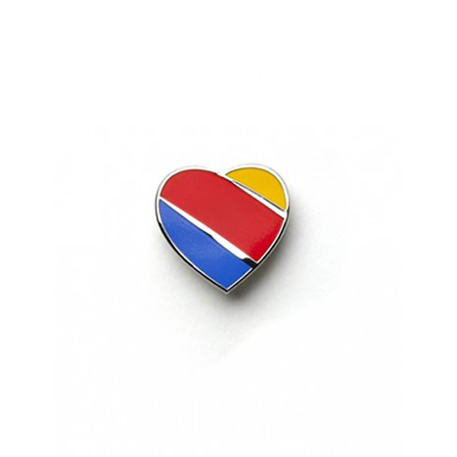 Southwest Heart Lapel Pin with Magnet Backing