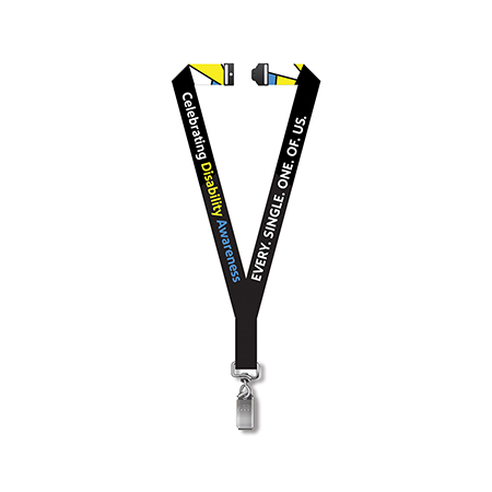 Disability Awareness Lanyard
