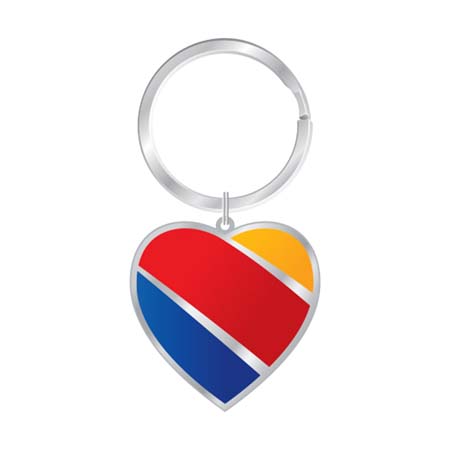 Heart Metal Keychain
