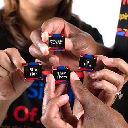 Pronoun Pin He/Him
