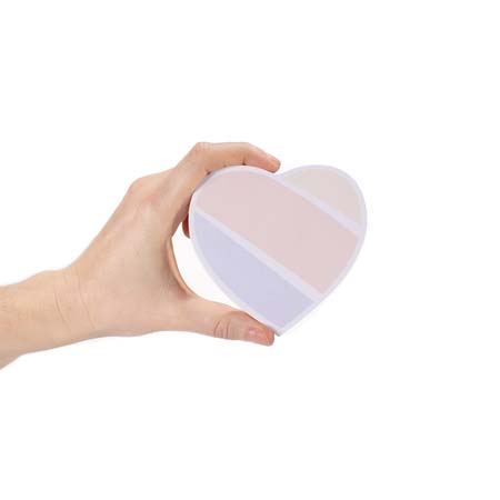 Adhesive Heart Shaped Notepad