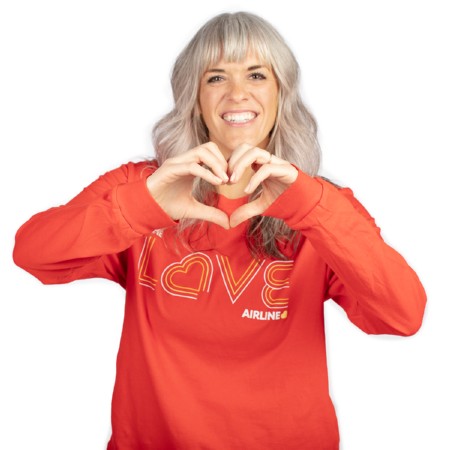 The Love Airline Long Sleeve Tee