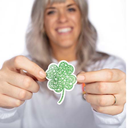 Shamrock Sticker