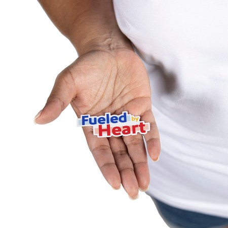 Fueled by Heart Sticker