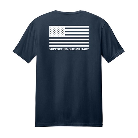 Navy Military T-Shirt