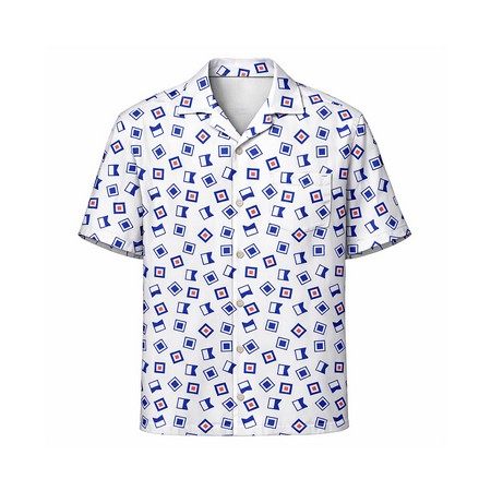Men's Nautical BentdownCamp Shirt