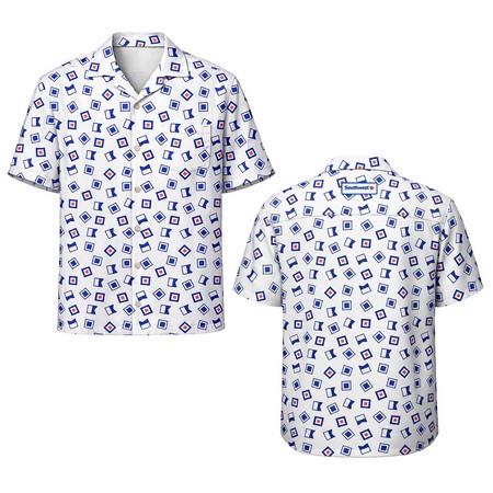 Men's Nautical BentdownCamp Shirt