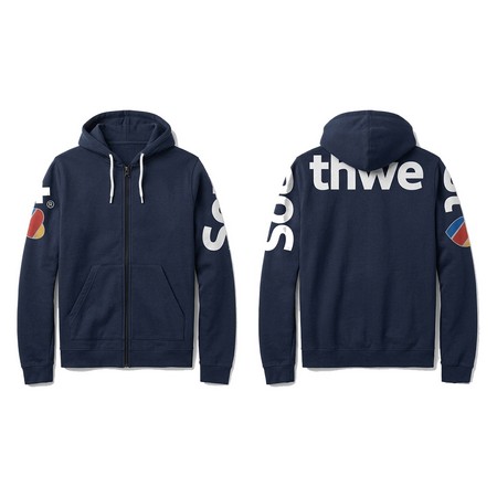 Print Full-Zip Hoodie