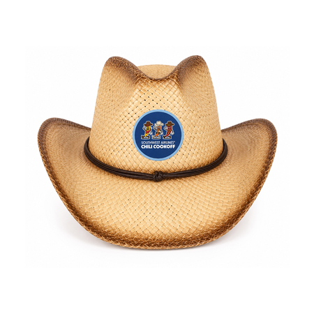 Chili Cookoff Straw Cowboy Hat