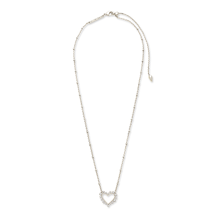 Ari Heart Crystal Pendant Necklace
